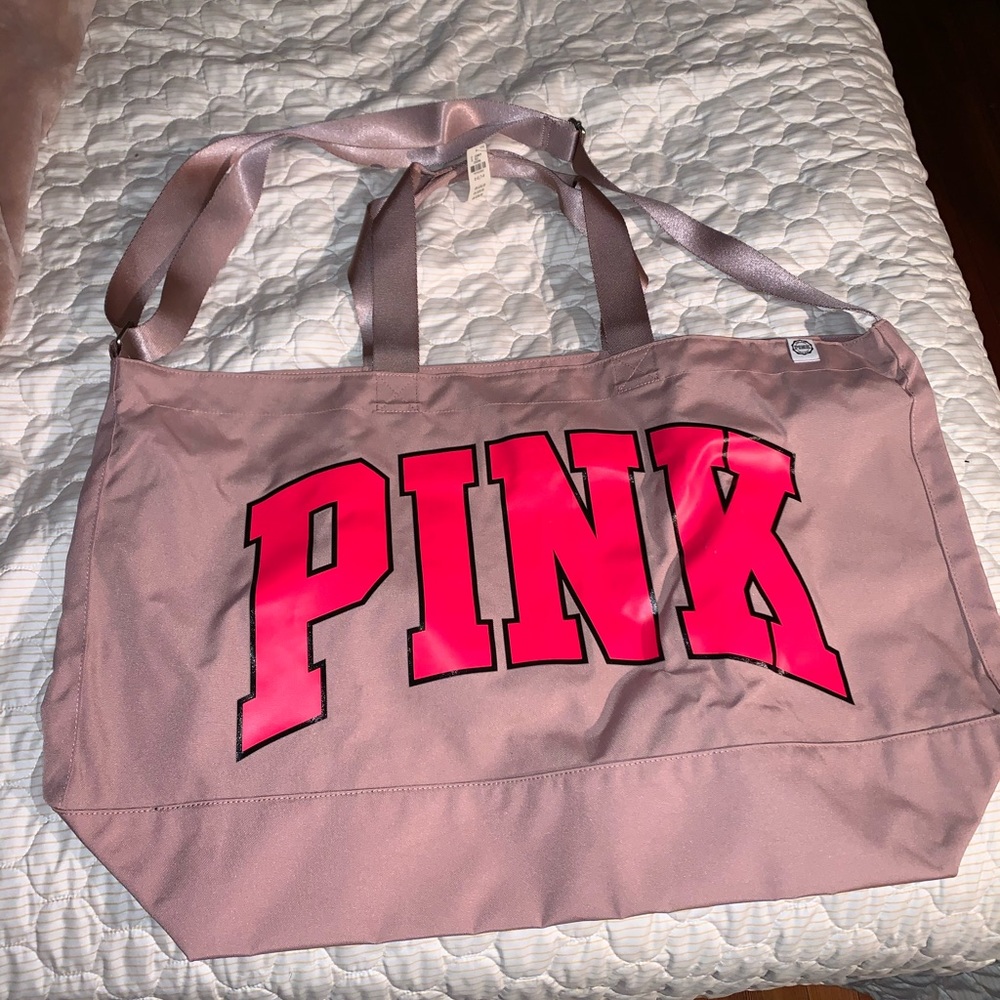 PINK Tote Crossbody Bag